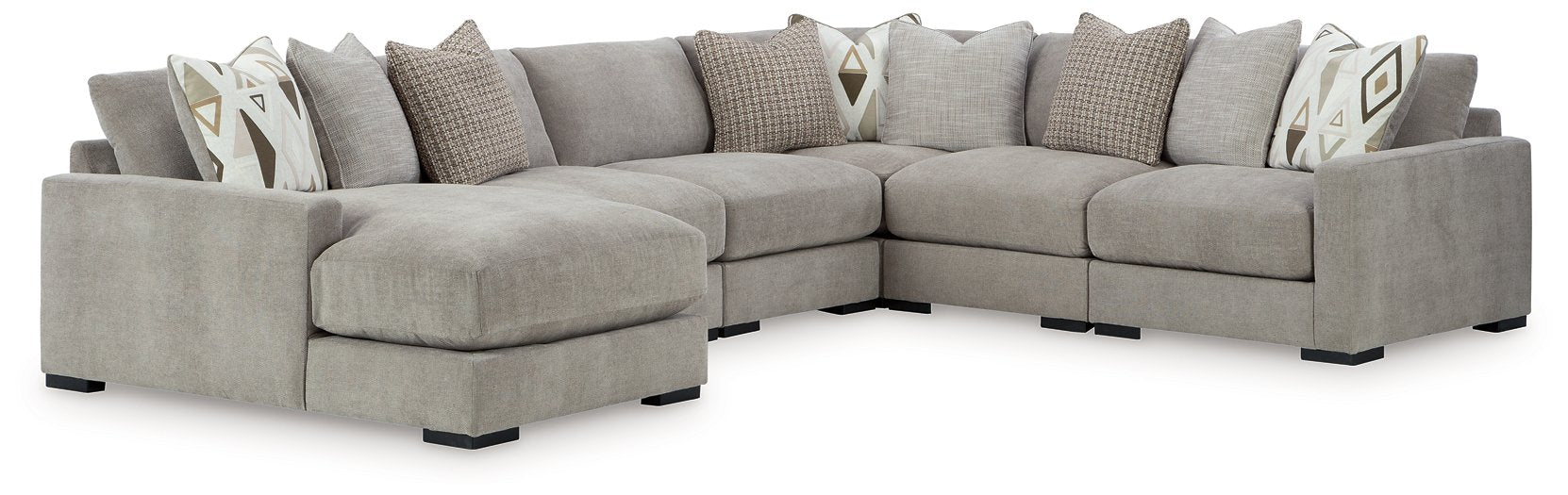 Aslan Court Sectional with Chaise - Atchison Furniture Company (Atchison, KS)