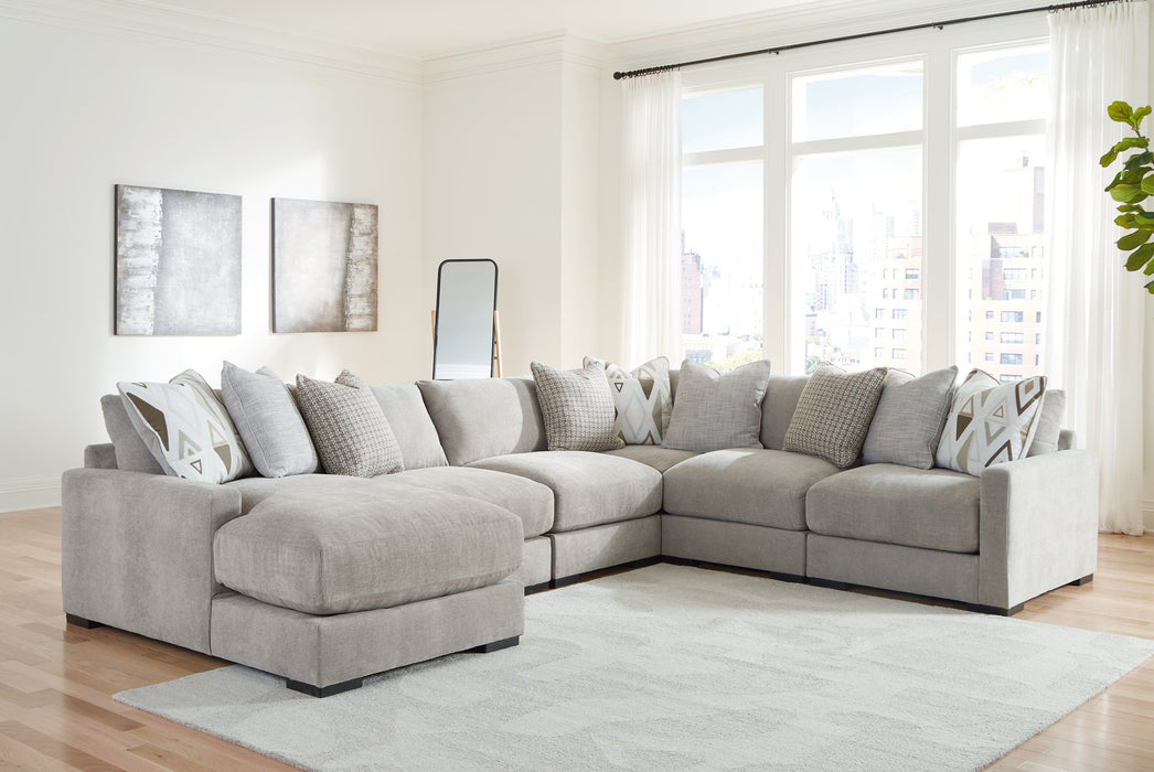 Aslan Court Sectional with Chaise - Atchison Furniture Company (Atchison, KS)