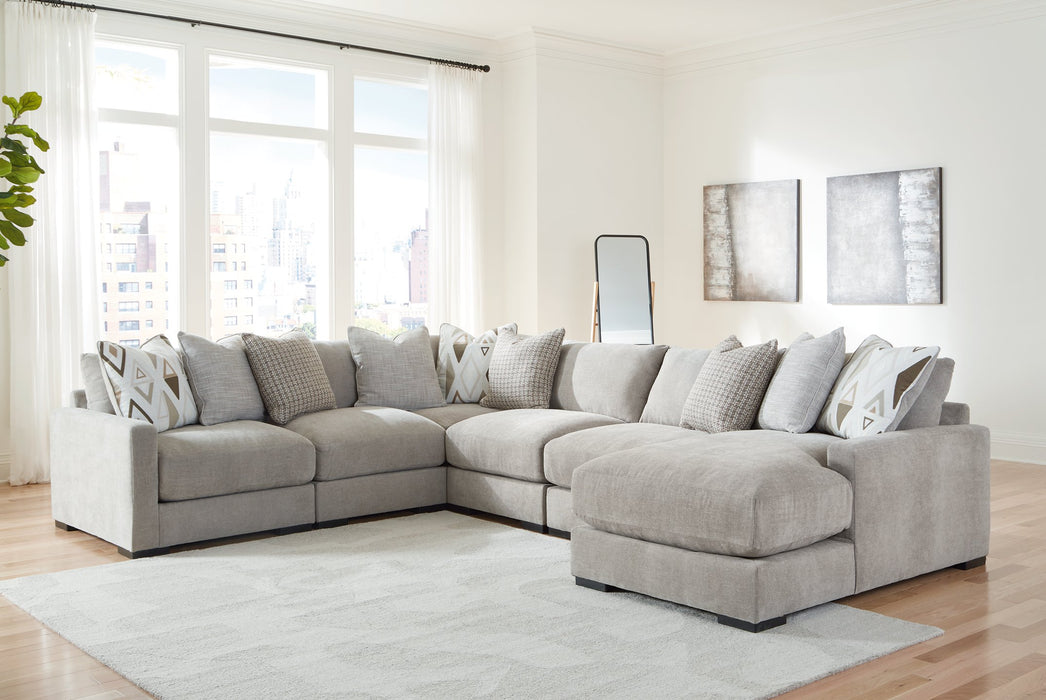 Aslan Court Sectional with Chaise - Atchison Furniture Company (Atchison, KS)