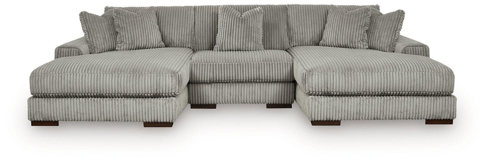 Lindyn Sectional with Double Chaise - Atchison Furniture Company (Atchison, KS)
