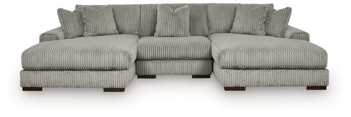 Lindyn Sectional with Double Chaise - Atchison Furniture Company (Atchison, KS)