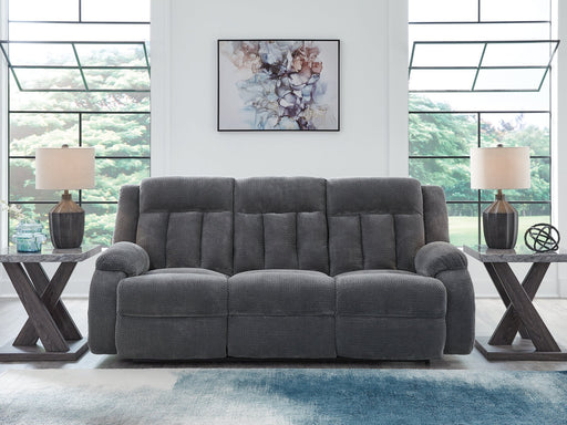 Observation Power Reclining Sofa with Drop Down Table - Atchison Furniture Company (Atchison, KS)