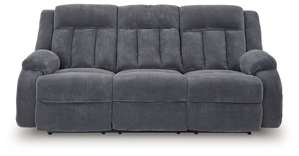 Observation Power Reclining Sofa with Drop Down Table - Atchison Furniture Company (Atchison, KS)