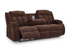 Observation Power Reclining Sofa with Drop Down Table - Atchison Furniture Company (Atchison, KS)