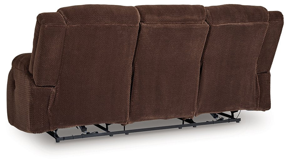 Observation Power Reclining Sofa with Drop Down Table - Atchison Furniture Company (Atchison, KS)