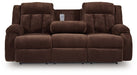Observation Power Reclining Sofa with Drop Down Table - Atchison Furniture Company (Atchison, KS)