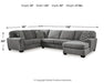 Birkdale Court Sectional with Chaise - Atchison Furniture Company (Atchison, KS)