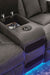 Fyne-Dyme Power Reclining Loveseat with Console - Atchison Furniture Company (Atchison, KS)