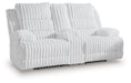 Rhines Falls Power Reclining Loveseat with Console - Atchison Furniture Company (Atchison, KS)