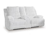 Rhines Falls Power Reclining Loveseat with Console - Atchison Furniture Company (Atchison, KS)