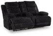 Rhine Falls Reclining Loveseat with Console - Atchison Furniture Company (Atchison, KS)