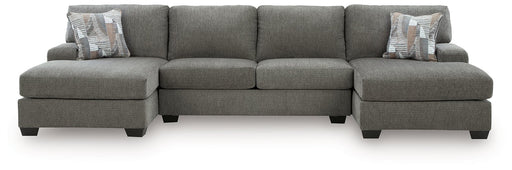 Clarington Sleeper Sectional with Double Chaise - Atchison Furniture Company (Atchison, KS)