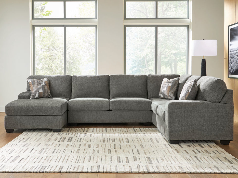 Clarington Sleeper Sectional with Chaise - Atchison Furniture Company (Atchison, KS)