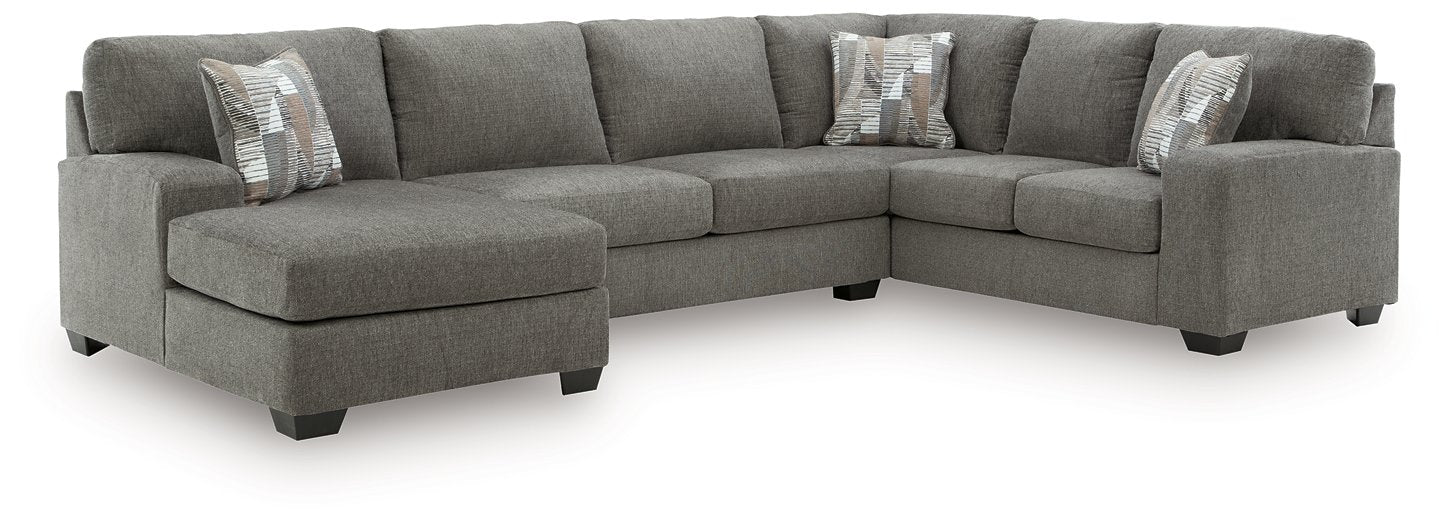 Clarington Sleeper Sectional with Chaise - Atchison Furniture Company (Atchison, KS)