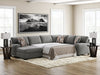 Clarington Sleeper Sectional with Chaise - Atchison Furniture Company (Atchison, KS)