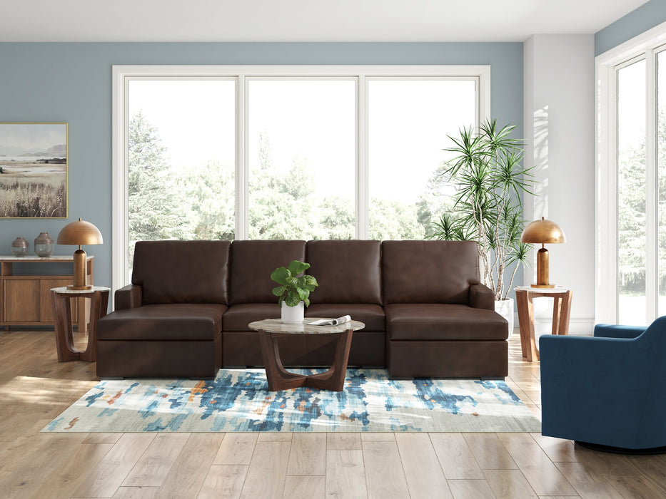McDowlan Sectional with Double Chaise - Atchison Furniture Company (Atchison, KS)