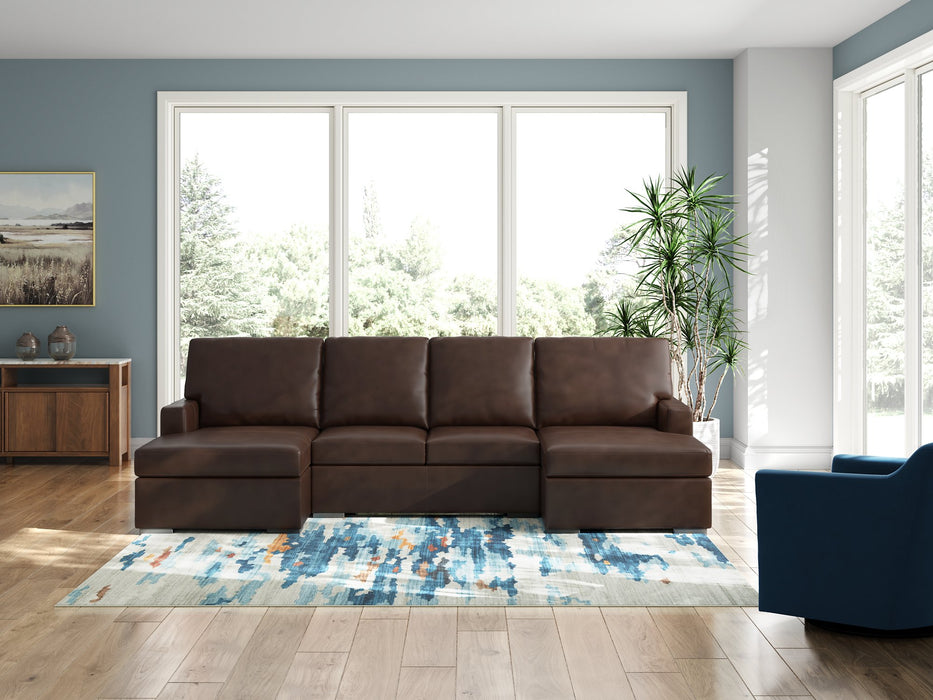 McDowlan Sectional with Double Chaise - Atchison Furniture Company (Atchison, KS)