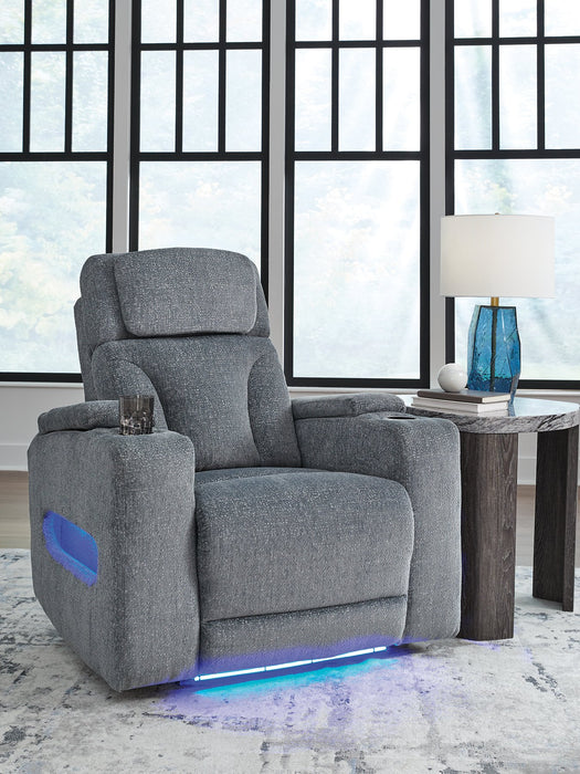 Studio Cave Power Recliner - Atchison Furniture Company (Atchison, KS)