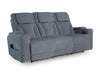 Studio Cave Power Reclining Sofa - Atchison Furniture Company (Atchison, KS)