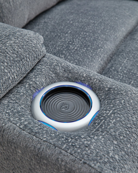 Studio Cave Power Reclining Sofa - Atchison Furniture Company (Atchison, KS)