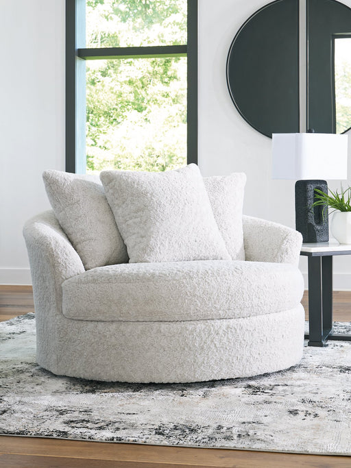 Cuddle Plush Oversized Swivel Accent Chair - Atchison Furniture Company (Atchison, KS)