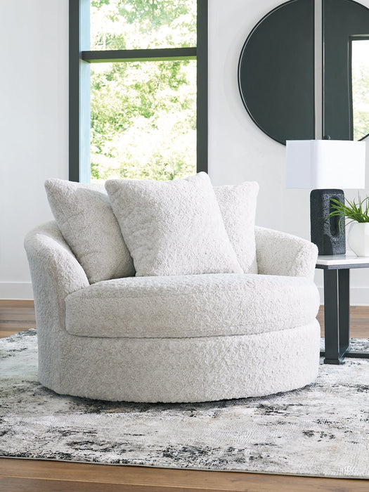 Cuddle Plush Oversized Swivel Accent Chair - Atchison Furniture Company (Atchison, KS)