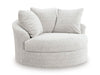 Cuddle Plush Oversized Swivel Accent Chair - Atchison Furniture Company (Atchison, KS)