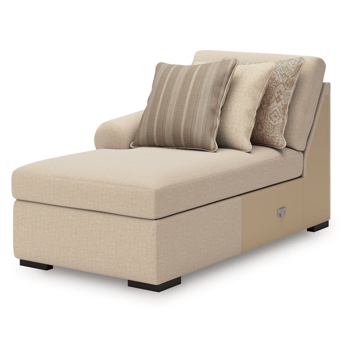 LadyMae Sectional with Chaise - Atchison Furniture Company (Atchison, KS)