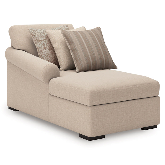 LadyMae Sectional with Chaise - Atchison Furniture Company (Atchison, KS)