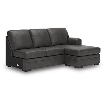 Lofton-Pike Sectional with Chaise - Atchison Furniture Company (Atchison, KS)