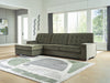 Caspian-Town Sectional with Chaise - Atchison Furniture Company (Atchison, KS)
