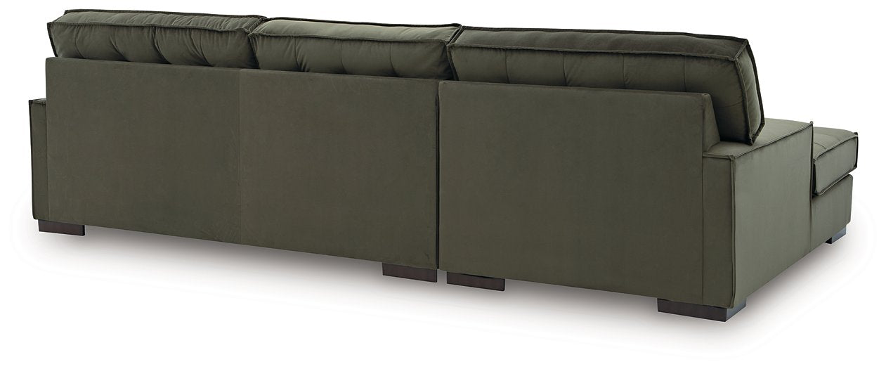 Caspian-Town Sectional with Chaise - Atchison Furniture Company (Atchison, KS)