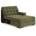 Caspian-Town Sectional with Chaise - Atchison Furniture Company (Atchison, KS)