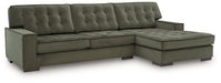 Caspian-Town Sectional with Chaise - Atchison Furniture Company (Atchison, KS)