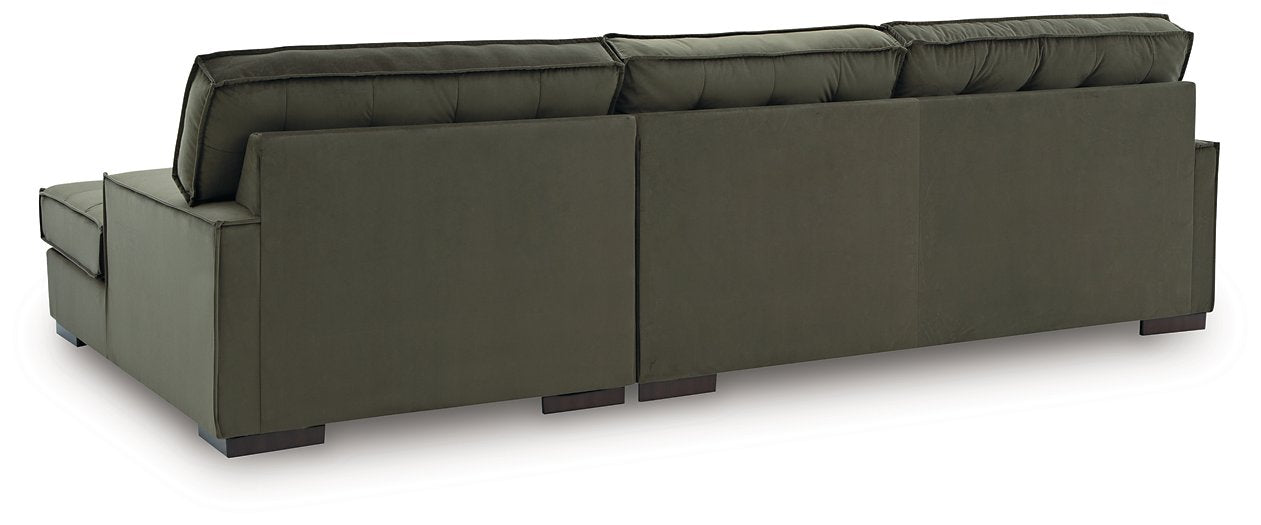 Caspian-Town Sectional with Chaise - Atchison Furniture Company (Atchison, KS)