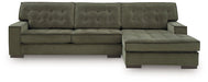 Caspian-Town Sectional with Chaise - Atchison Furniture Company (Atchison, KS)