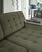 Caspian-Town Sectional with Chaise - Atchison Furniture Company (Atchison, KS)