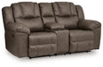 Lowilla Reclining Loveseat with Console - Atchison Furniture Company (Atchison, KS)