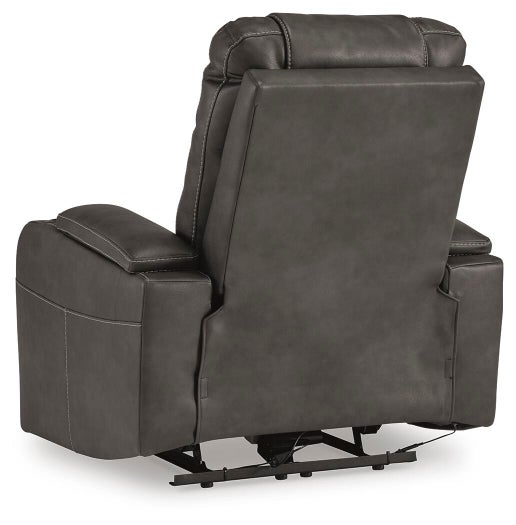 Feazada Power Recliner - Atchison Furniture Company (Atchison, KS)