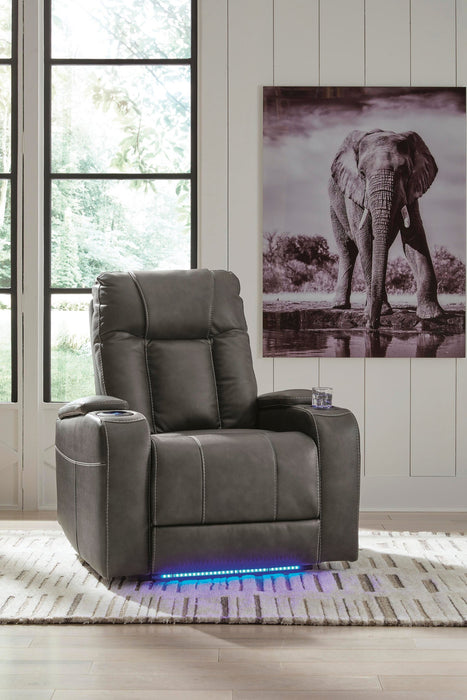 Feazada Power Recliner - Atchison Furniture Company (Atchison, KS)