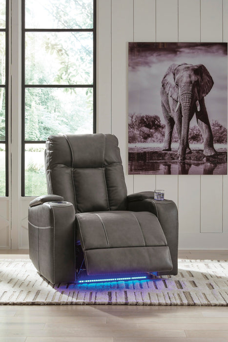 Feazada Power Recliner - Atchison Furniture Company (Atchison, KS)
