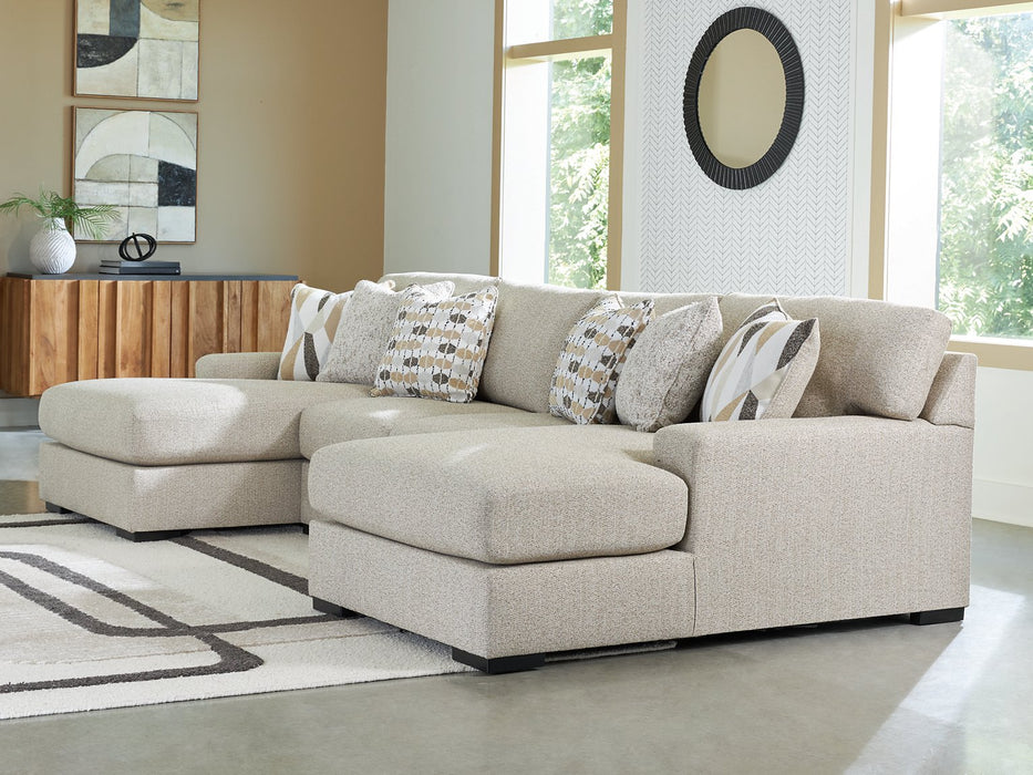 Laurelgrove Double Chaise Sectional - Atchison Furniture Company (Atchison, KS)