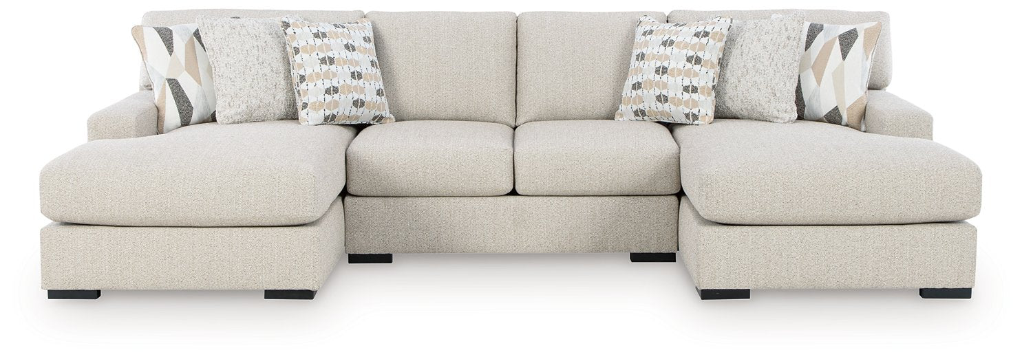 Laurelgrove Double Chaise Sectional - Atchison Furniture Company (Atchison, KS)