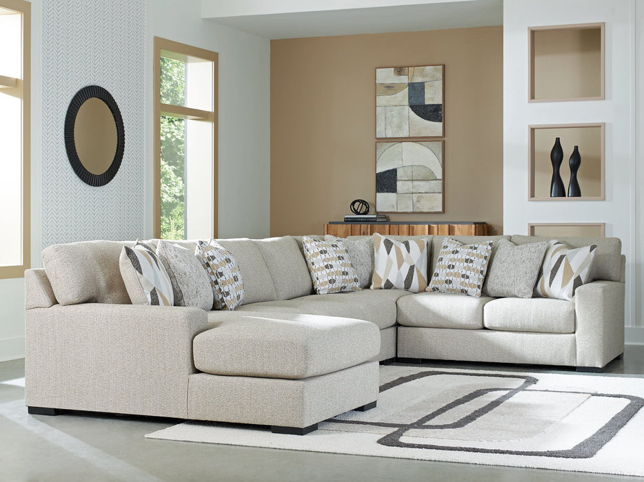 Laurelgrove Sectional with Chaise - Atchison Furniture Company (Atchison, KS)