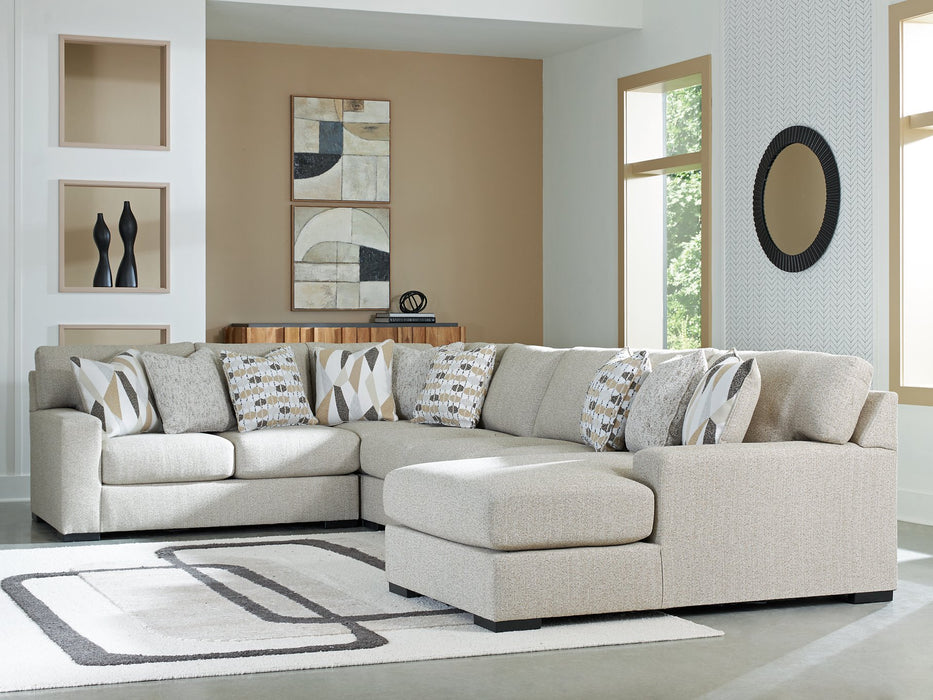 Laurelgrove Sectional with Chaise - Atchison Furniture Company (Atchison, KS)
