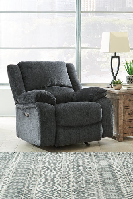 Draycoll Power Recliner - Atchison Furniture Company (Atchison, KS)