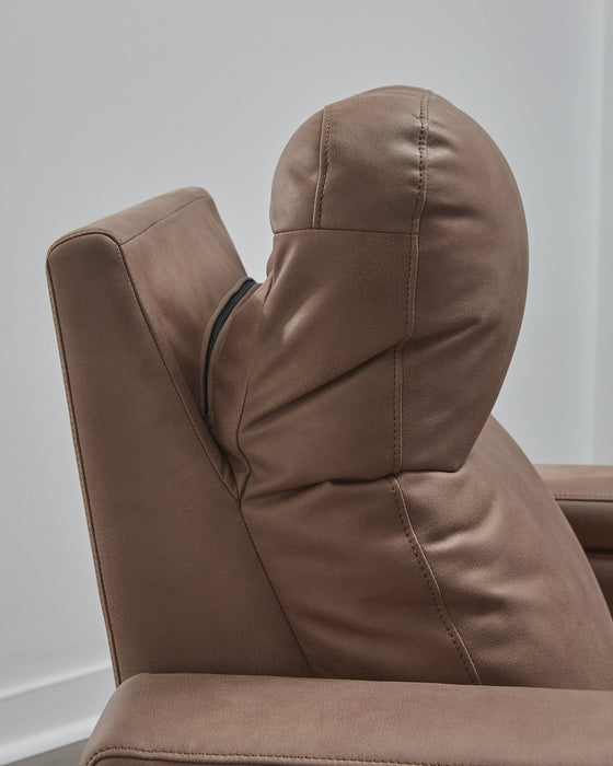 Lorrenton Power Glider Recliner with Audio System - Atchison Furniture Company (Atchison, KS)