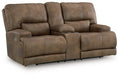 Beckley Place Power Reclining Loveseat with Console - Atchison Furniture Company (Atchison, KS)