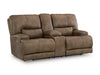 Beckley Place Power Reclining Loveseat with Console - Atchison Furniture Company (Atchison, KS)