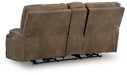 Beckley Place Power Reclining Loveseat with Console - Atchison Furniture Company (Atchison, KS)